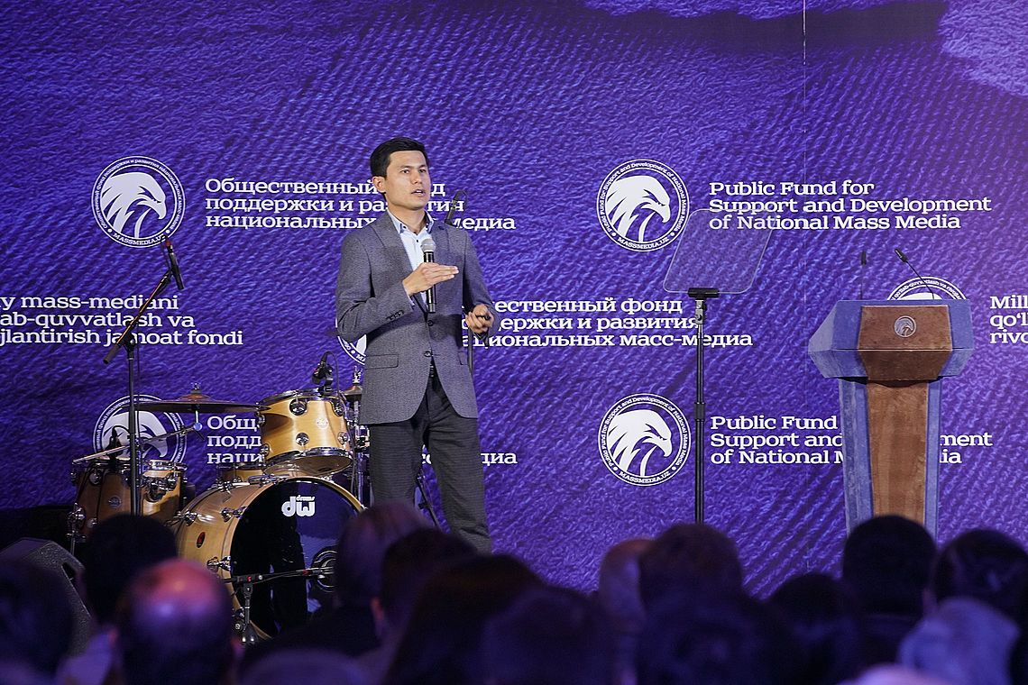 Milliy mass-mediani qo'llab-quvvatlash va rivojlantirish jamoat fondining taqdimoti