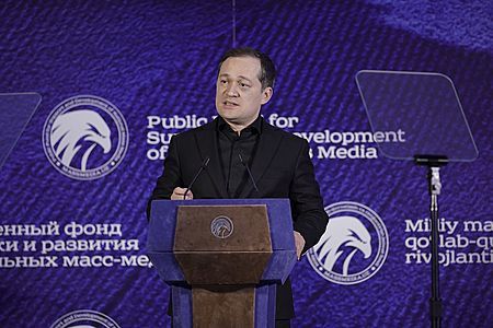 Milliy mass-mediani qo'llab-quvvatlash va rivojlantirish jamoat fondining taqdimoti