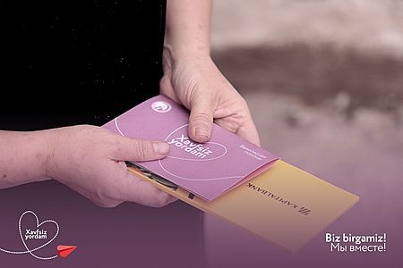 «Xavfsiz Yordam» xayriya loyihasi yuzasidan
