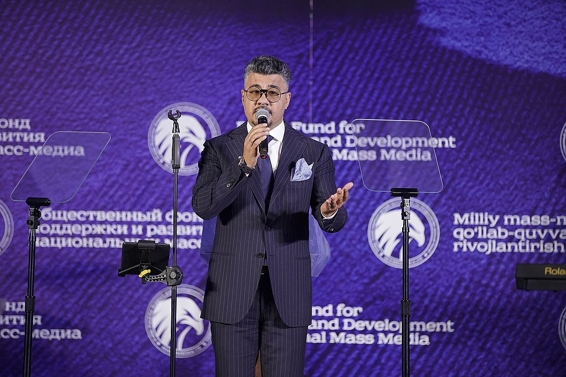 Milliy mass-mediani qo'llab-quvvatlash va rivojlantirish jamoat fondining taqdimoti